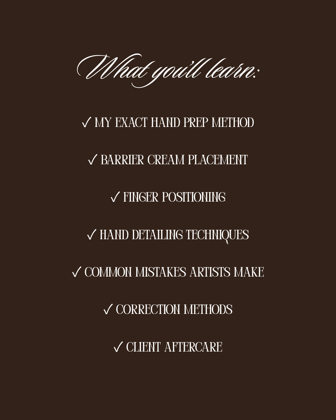 KRB Perfect Hands Method | Spray Tan Hand Guide