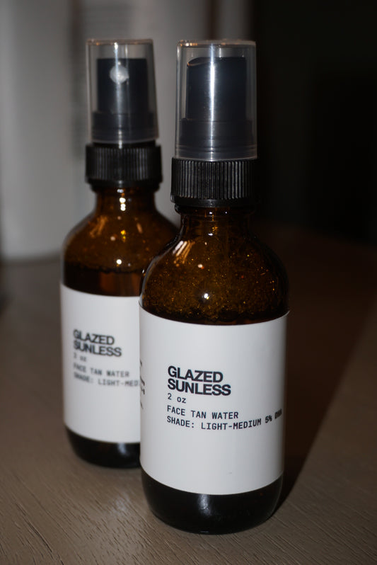 Glazed Sunless Face Tan Water
