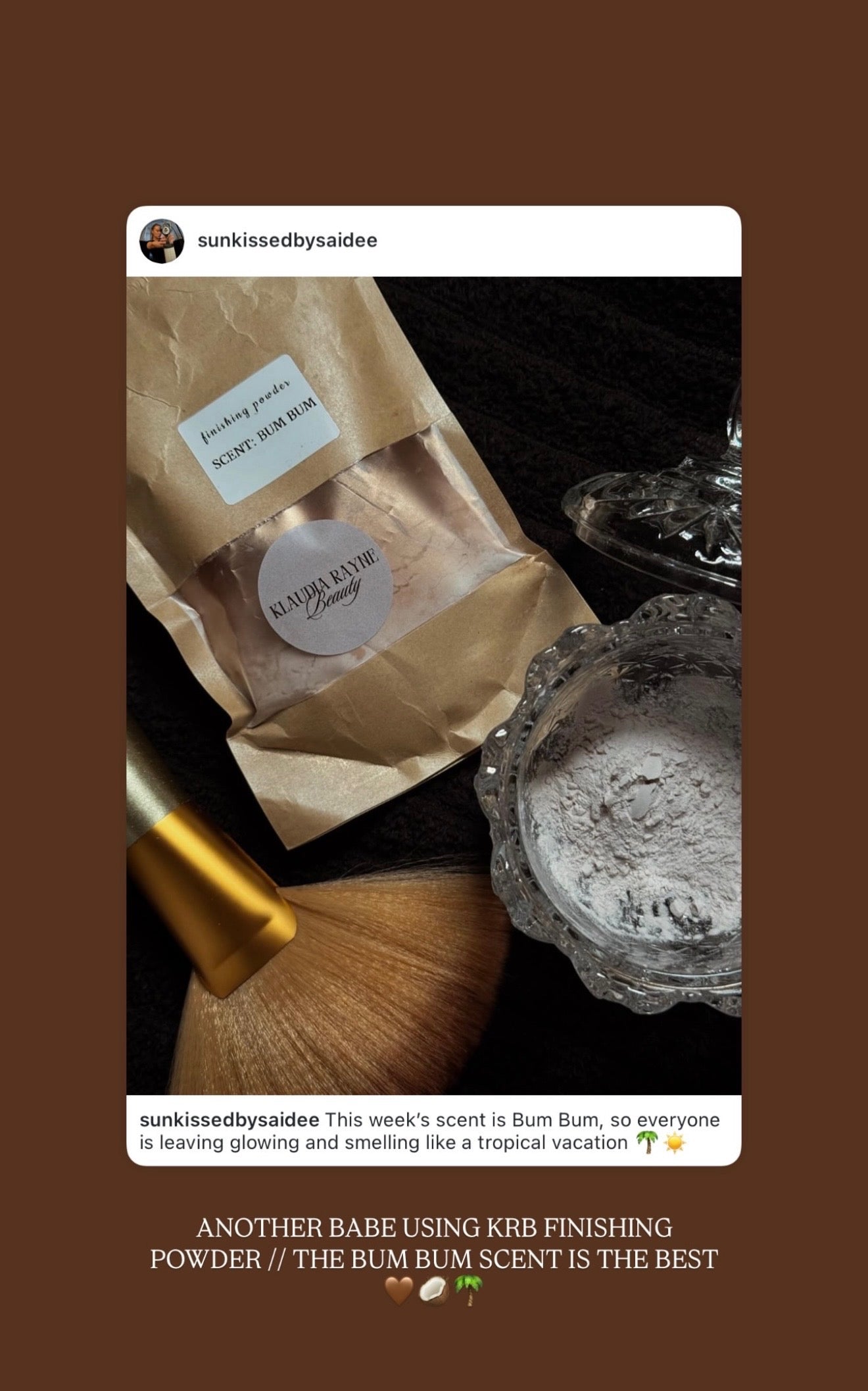 KRB Viral Finishing Powder