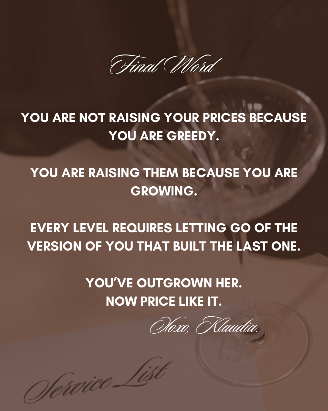 The Beauty Pro Price Raise Blueprint