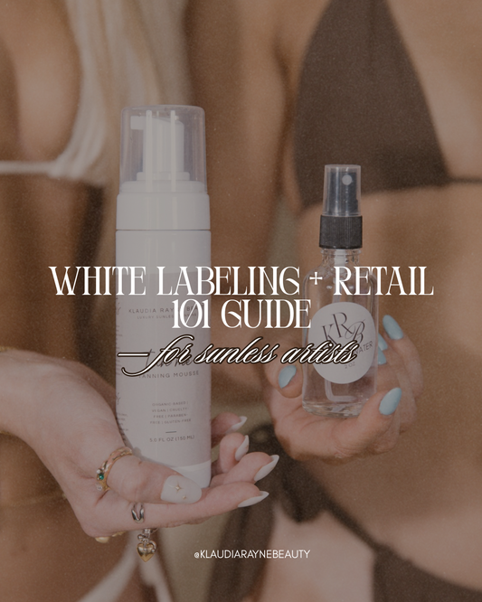 White Labeling + Retail 101 Guide | For Sunless Artist